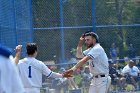 Baseball vs Babson  Wheaton College Baseball vs Babson during Championship game of the NEWMAC Championship hosted by Wheaton. - (Photo by Keith Nordstrom) : Wheaton, baseball, NEWMAC